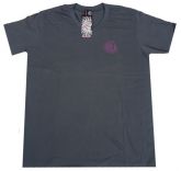 Camiseta Abuzze Cinza Gola V MOD 347