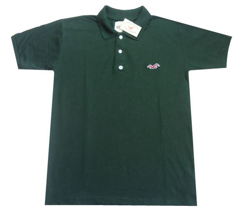 Camiseta Hollister Polo Verde Escuro MOD70018