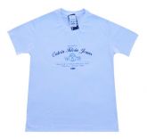 Camiseta Gola V Calvin Klein Branca MOD 70230