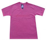 Camiseta Gola V Calvin Klein Rosa MOD 70223