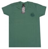 Camiseta Abuzze Verde Gola V MOD 335