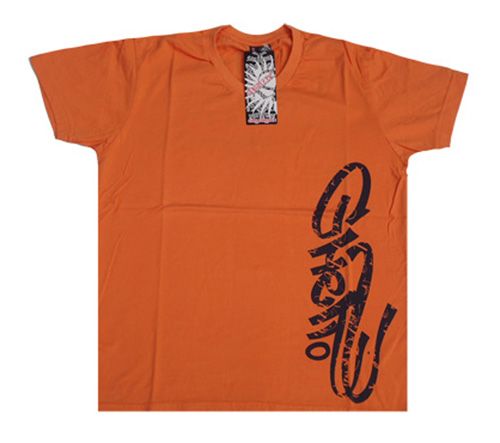 Camiseta Abuzze Laranja Gola V MOD 414